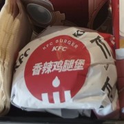 KFC香辣鸡腿堡