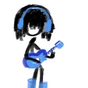 拿着麦克的rap少年