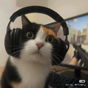 张开双眼看着空白